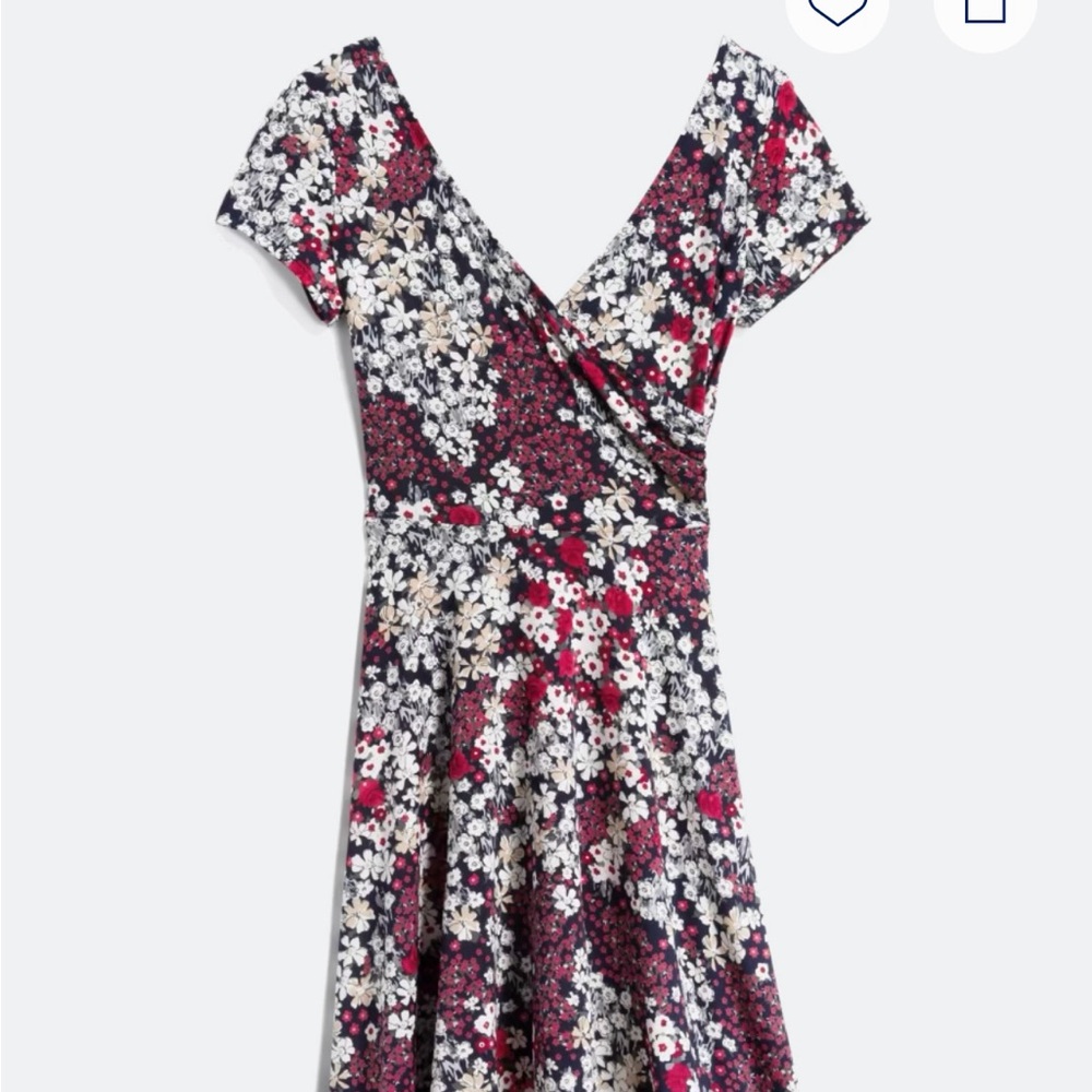 Kaileigh Multicolor Floral Midi Dress